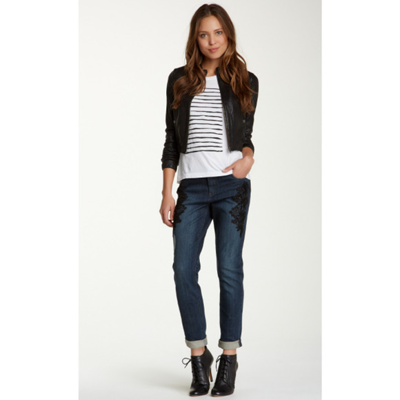 KUT from the Kloth Slouchy Boyfriend Jean Dark Wash Concise Size 2 - Picture 1 of 3